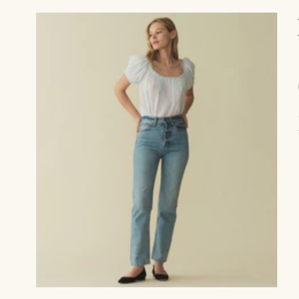 Doen jeans size 27, brand new, were too large for me. Tags still on.